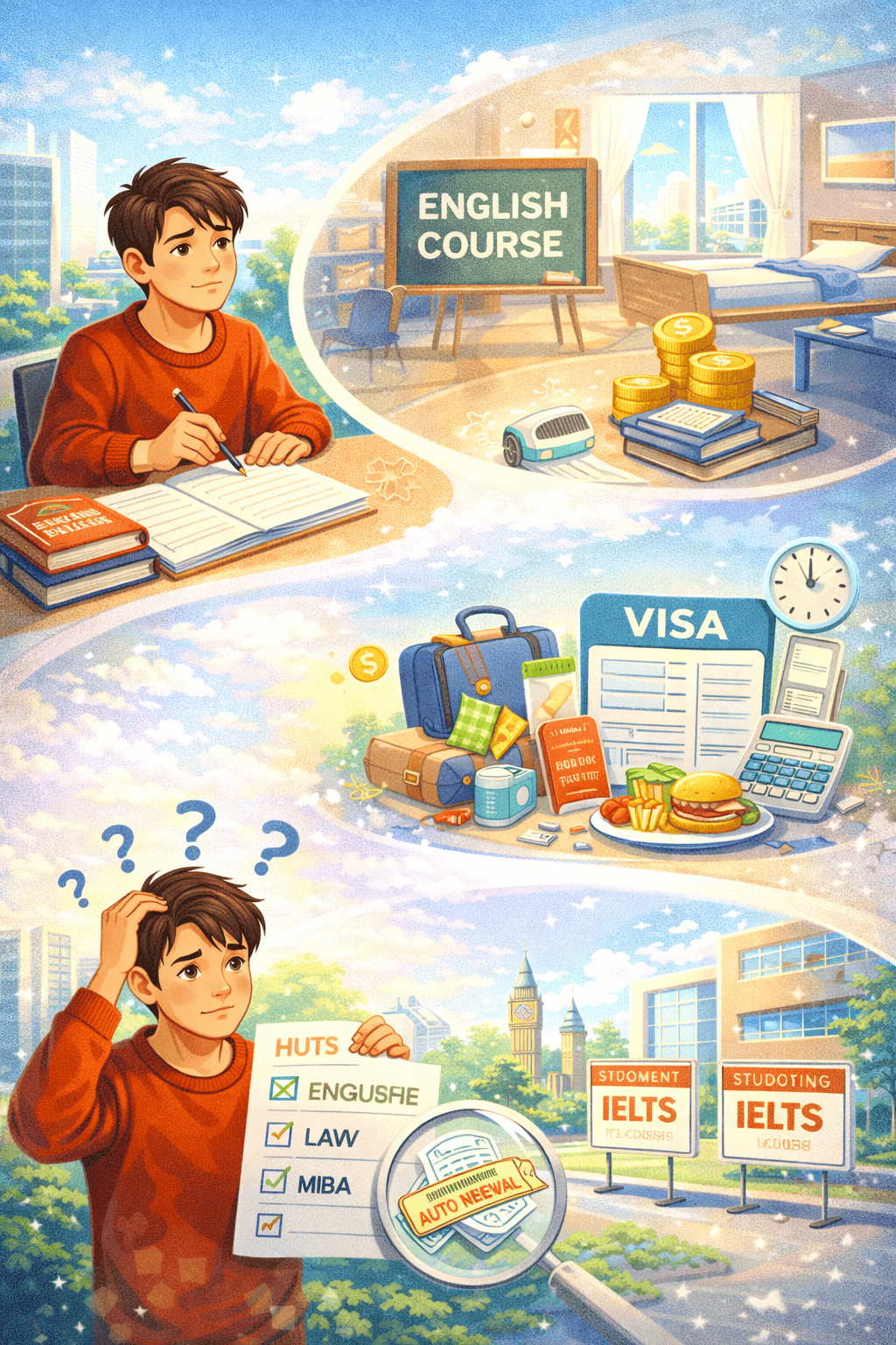 Ưu và nhược điểm nên biết khi du học không cần IELTS 15 ChatGPT Image Mar 3 2026 07 40 47 PM 1 1