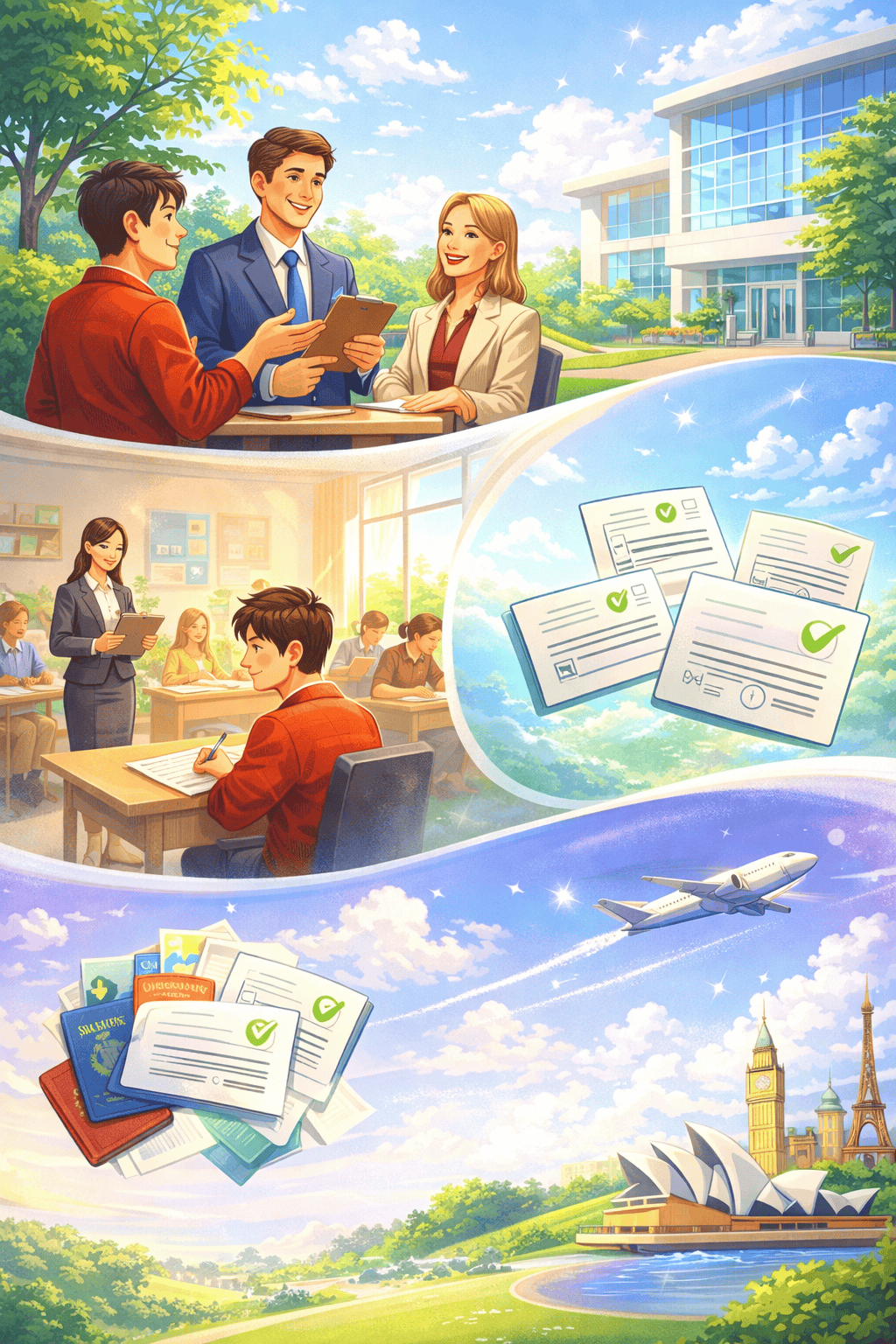 Ưu và nhược điểm nên biết khi du học không cần IELTS 13 chon quoc gia va truong hoc