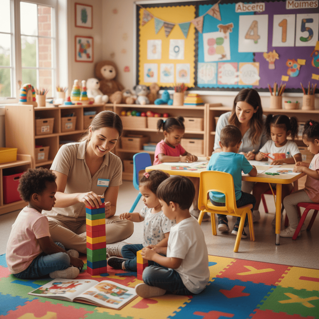 top 6 ngành đi du học không cần IELTS
NGÀNH 1:  giao vien mam non